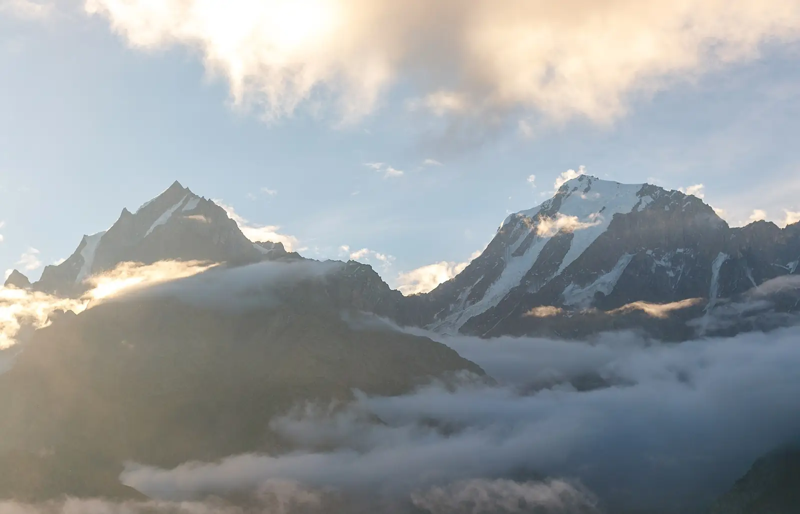 Kinner Kailash — Mount kinner kailash and Mount Jorkanden