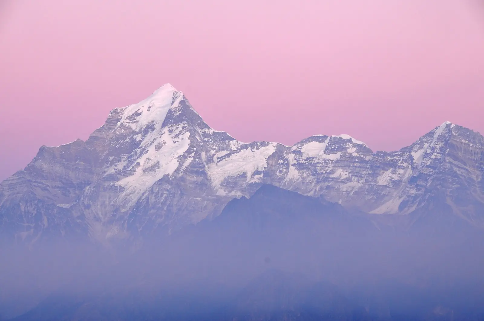 Kuari Pass — Dunagiri from Kuari Pass