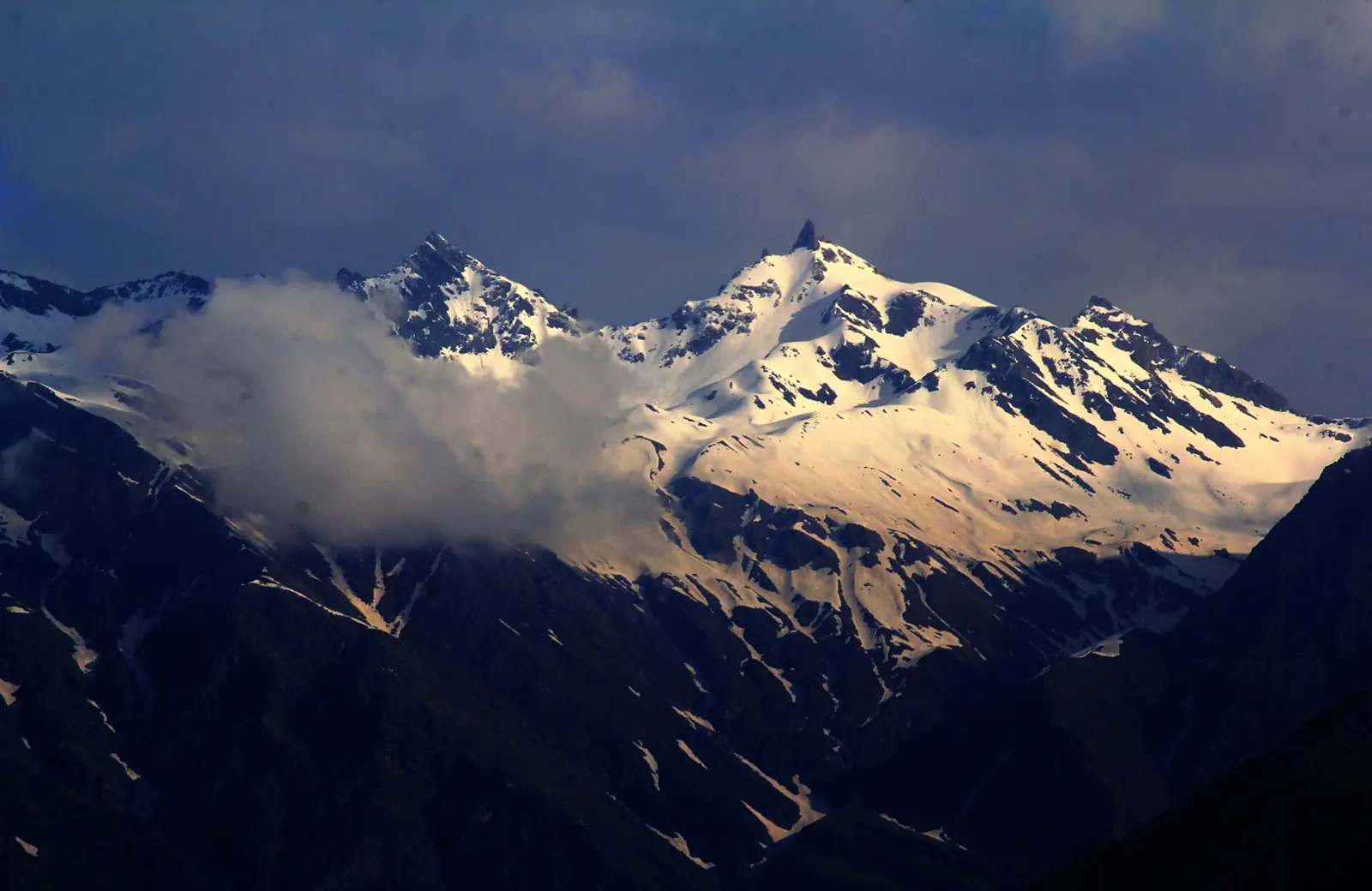 Shrikhand Mahadev — Shrikhand Mahadev peak, located at an altitude of 5,155 meters resembles the Shivling. It is said that Lord Shiva medita